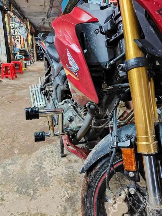 Premium Full SS Nagin Bumper For All Model Bike_img_6
