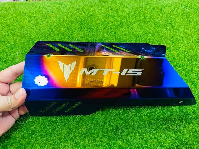 Premium CNC Silencer Cover (Multi Colour) For Yamaha MT-15_img_0