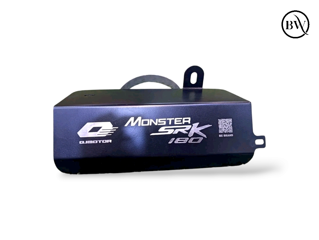 Premium Black Silencer Cover For Monster SRK 180_img_0