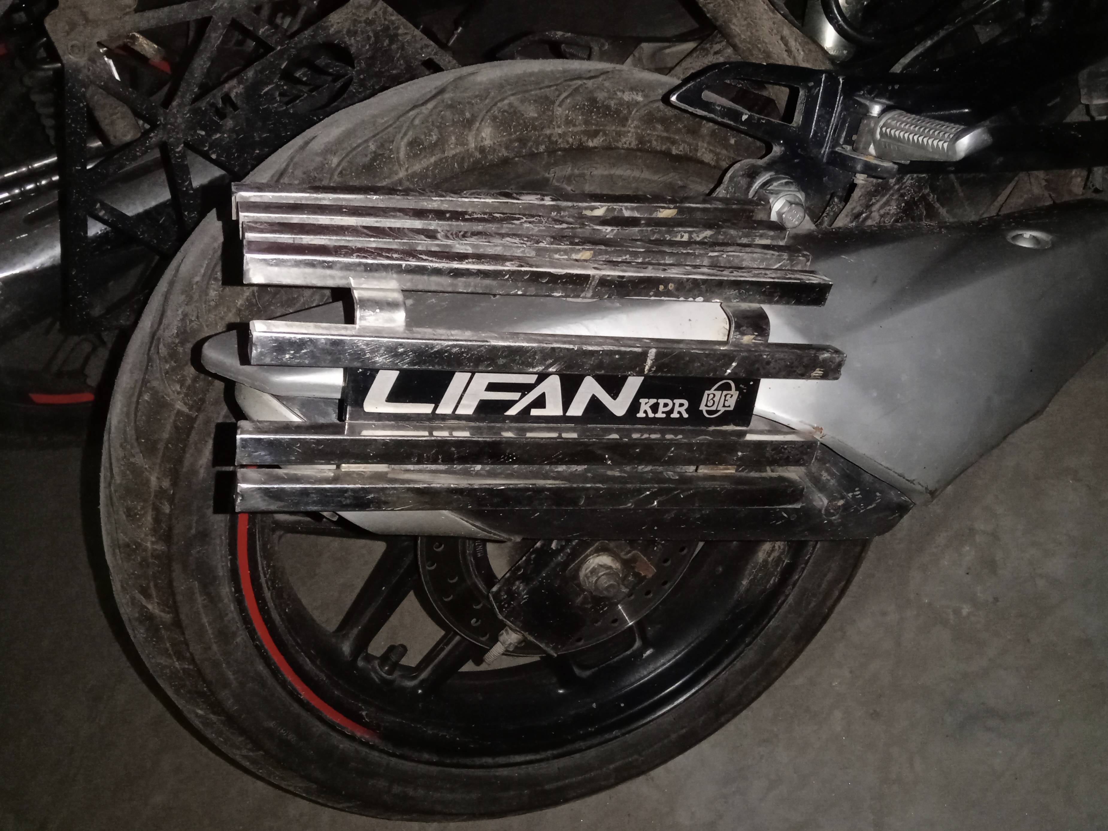 Premium SS Silencer Gourde For Lifan Kpr 165_img_0