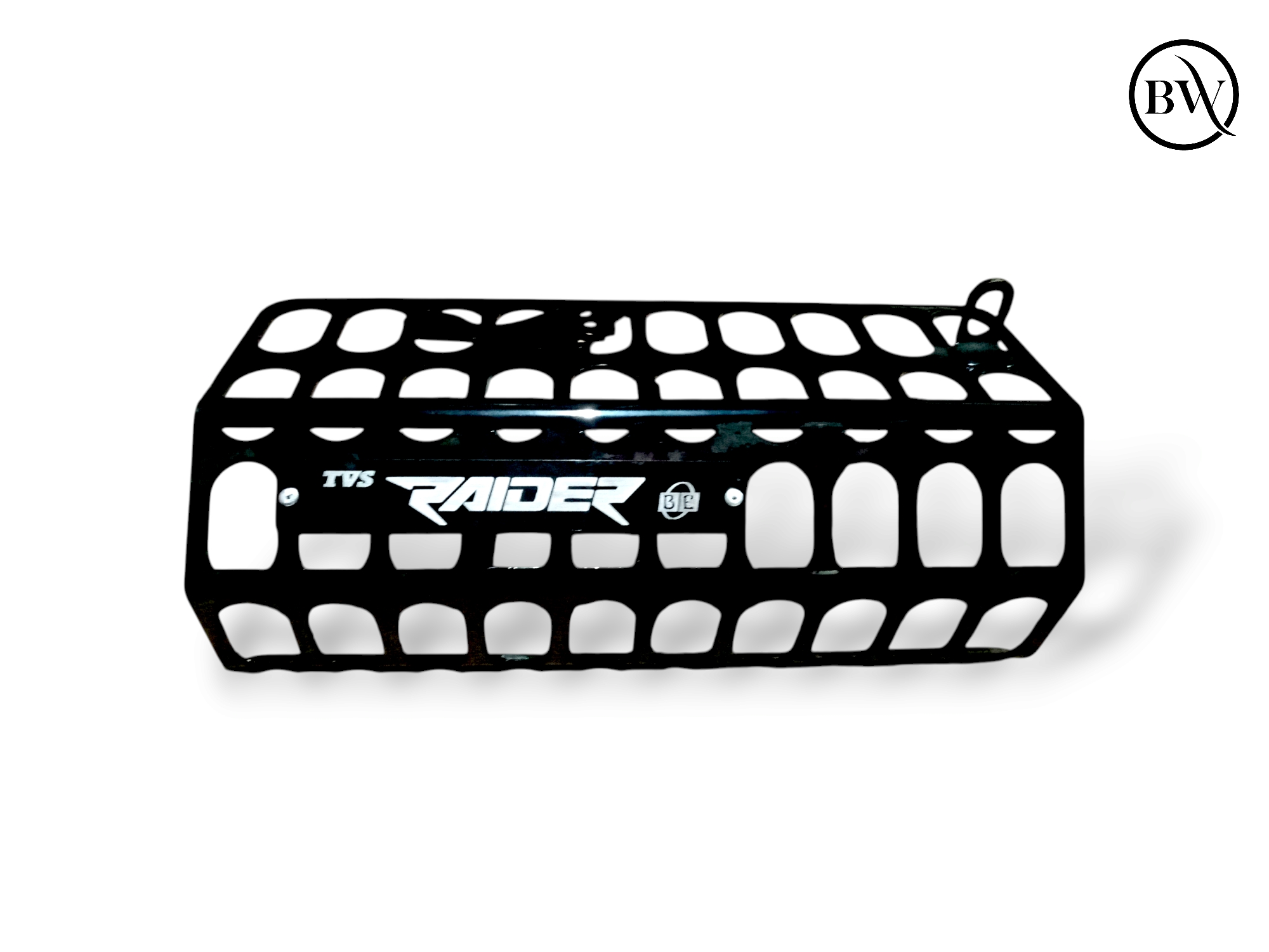 Premium Heavy Black Silencer Gourde For Tvs Raider 125_img_0