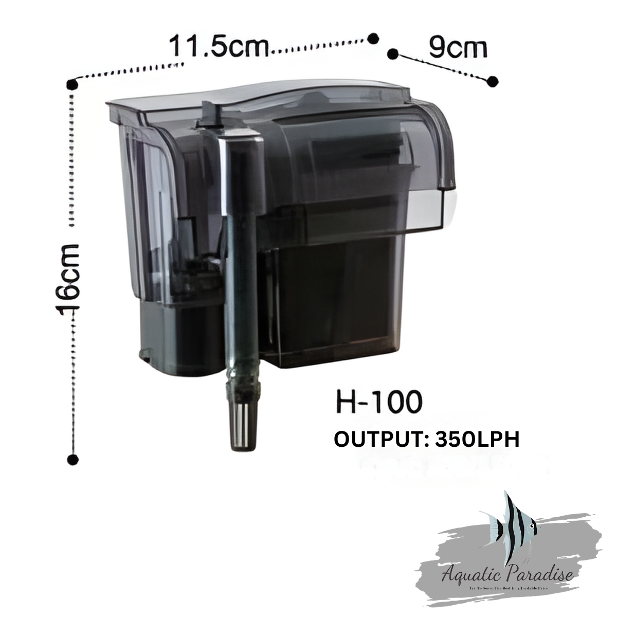 Dophin H100 Hang-On Aquarium Filter_img_1