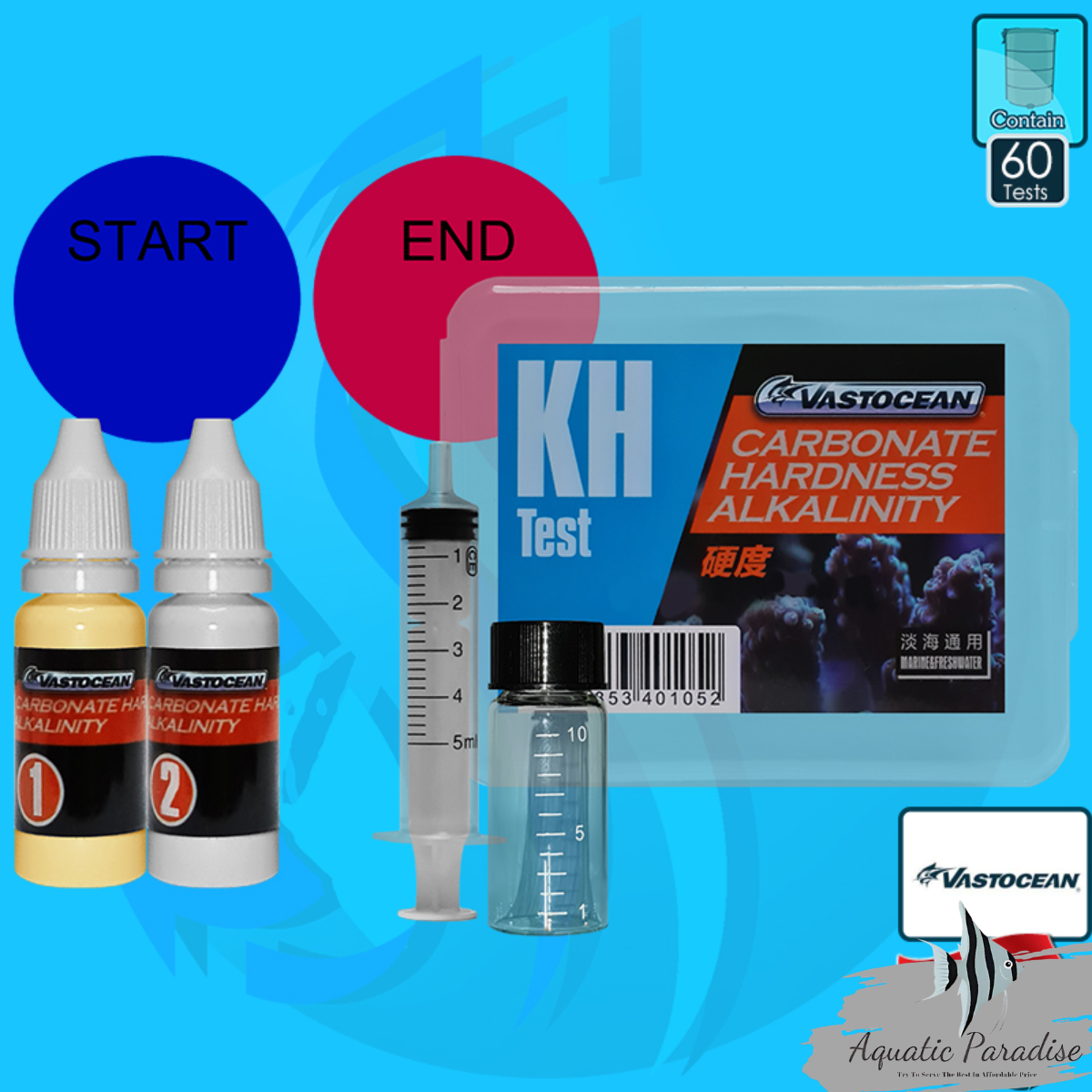 Vast Ocean KH Test Kit (Alkalinity Test Kit)_img_1