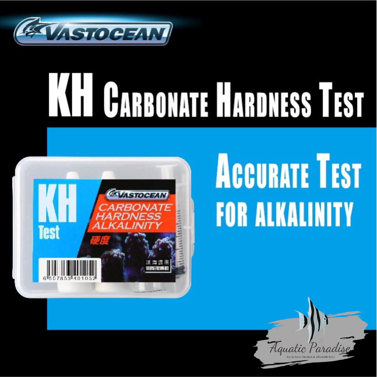 Vast Ocean KH Test Kit (Alkalinity Test Kit)