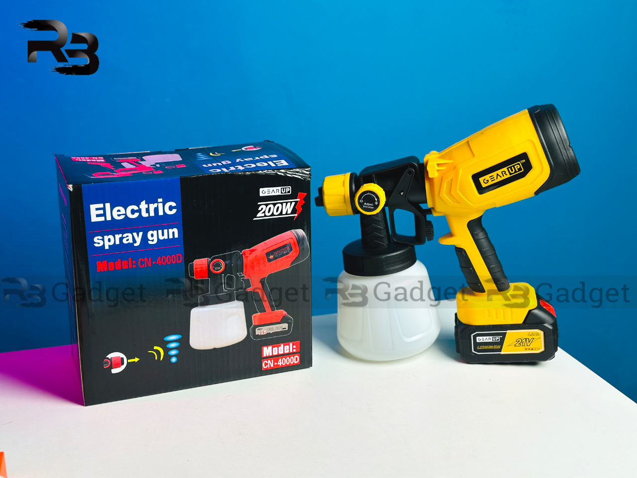 GearUP Rechargeable Cordless Paint Spray Machine_img_1