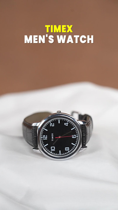 Timex Black Dial Analog Watch - For Men_img_1