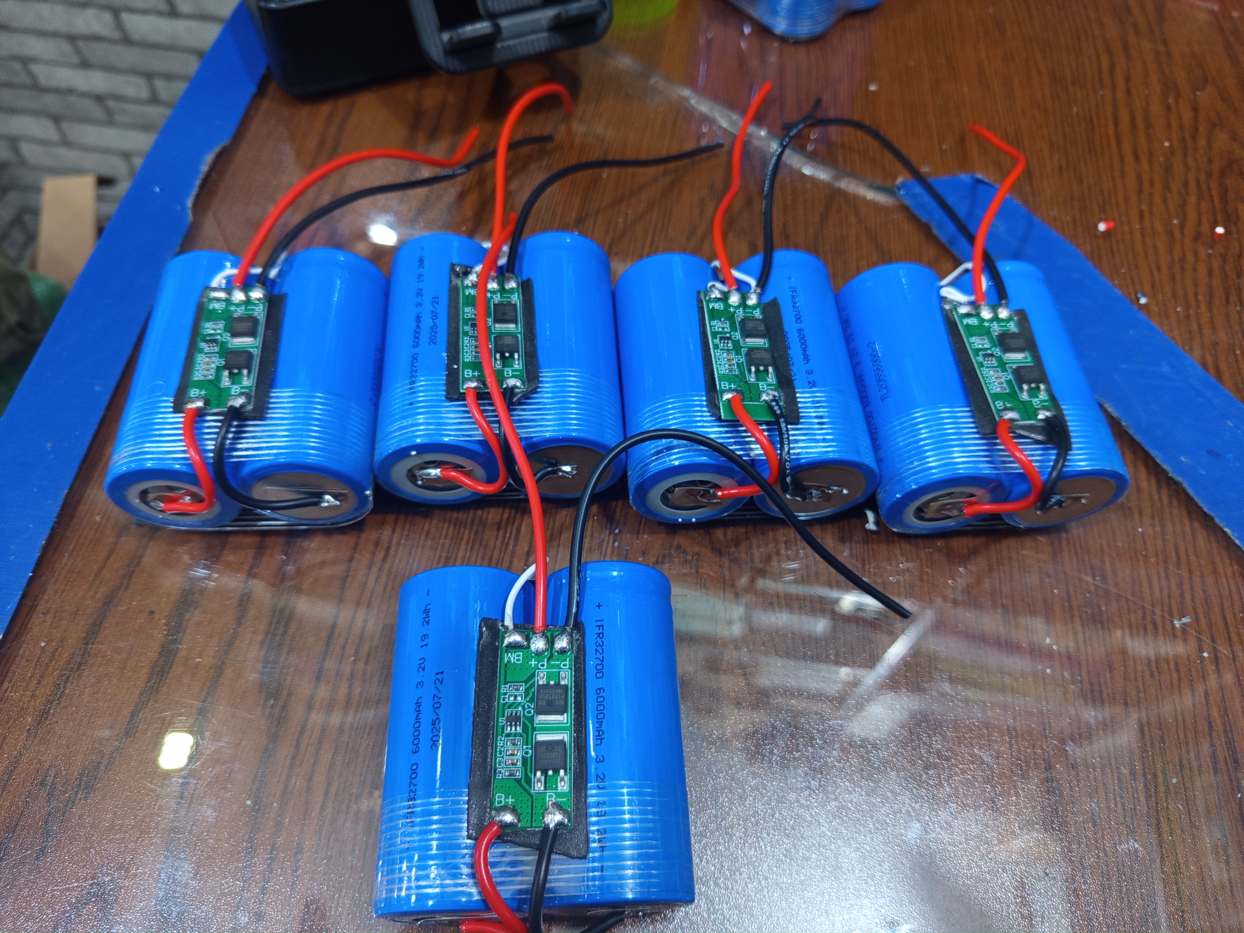 6 volt 6ah /6000mah lithium phosphate battery pack use for charger fan._img_3