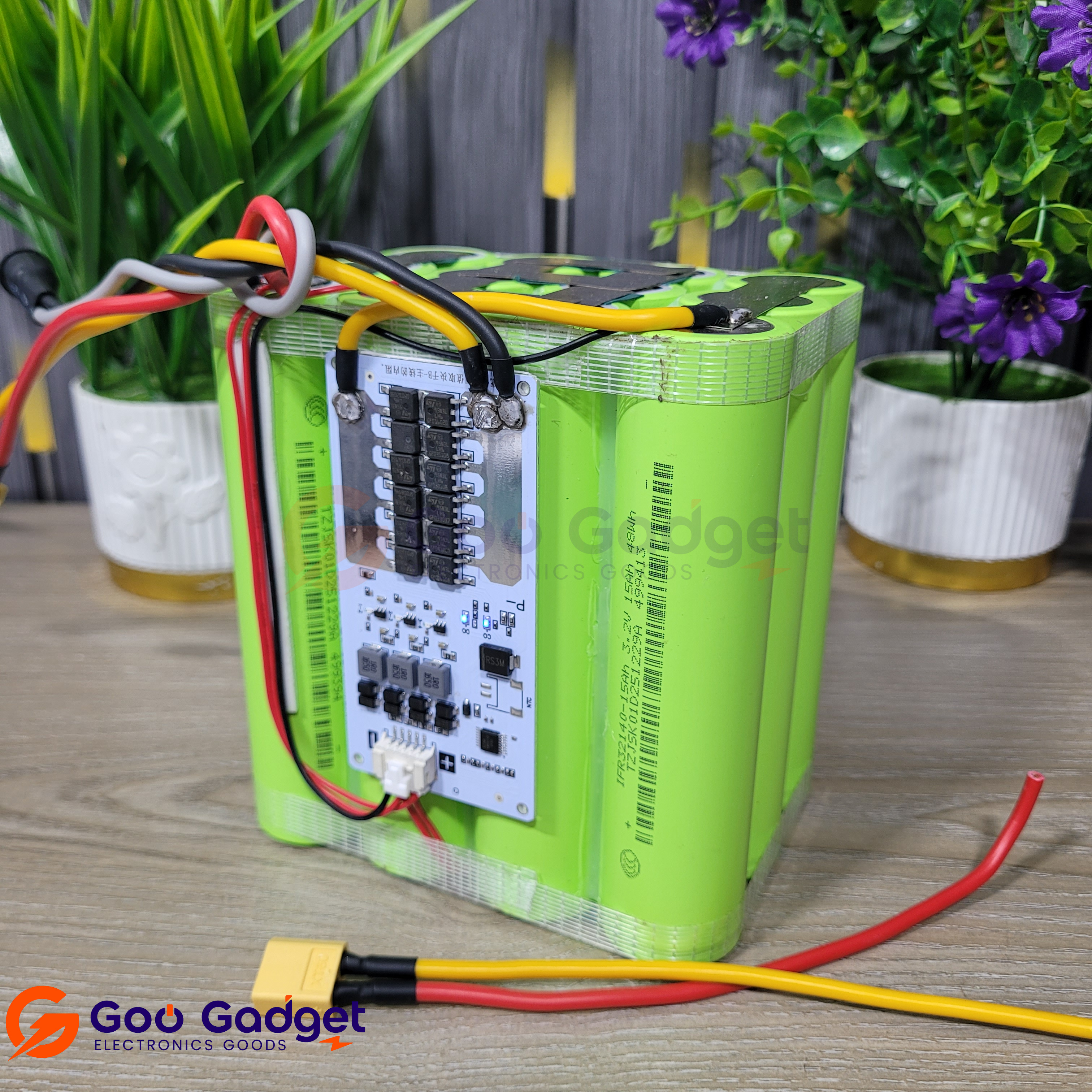 12V 45Ah LiFePO4 Battery Pack with 4S 50A 1.2A Active Balancer BMS_img_3