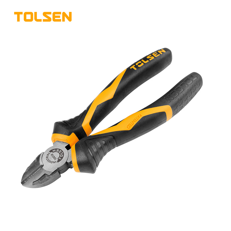 TOLSEN 10018 Diagonal Cutting Pliers, 6" (160mm), Industrial GRIPro Series, Model: 10018_img_0