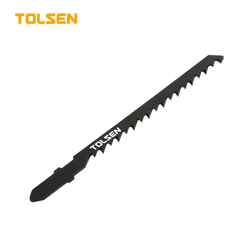 TOLSEN Jig Saw Blade set (5pcs) for wood cutting, Available size: T111C | T144D | T244D | T101B, T-Shank, Material: HCS; Model: 76801 | 76802 | 76803 | 76804_img_2