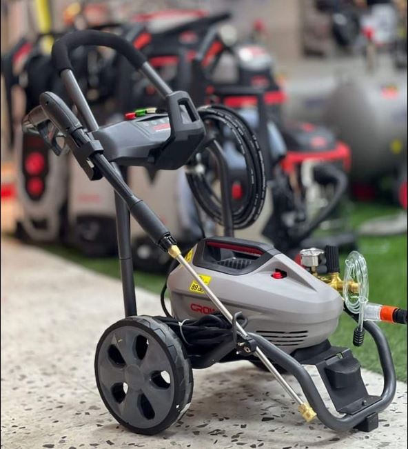 CROWN CT42071 Professional High Pressure Cleaner | 2800W Power | 150 bar | 8.45 L/min | Car Washer | Model: CT42071_img_1
