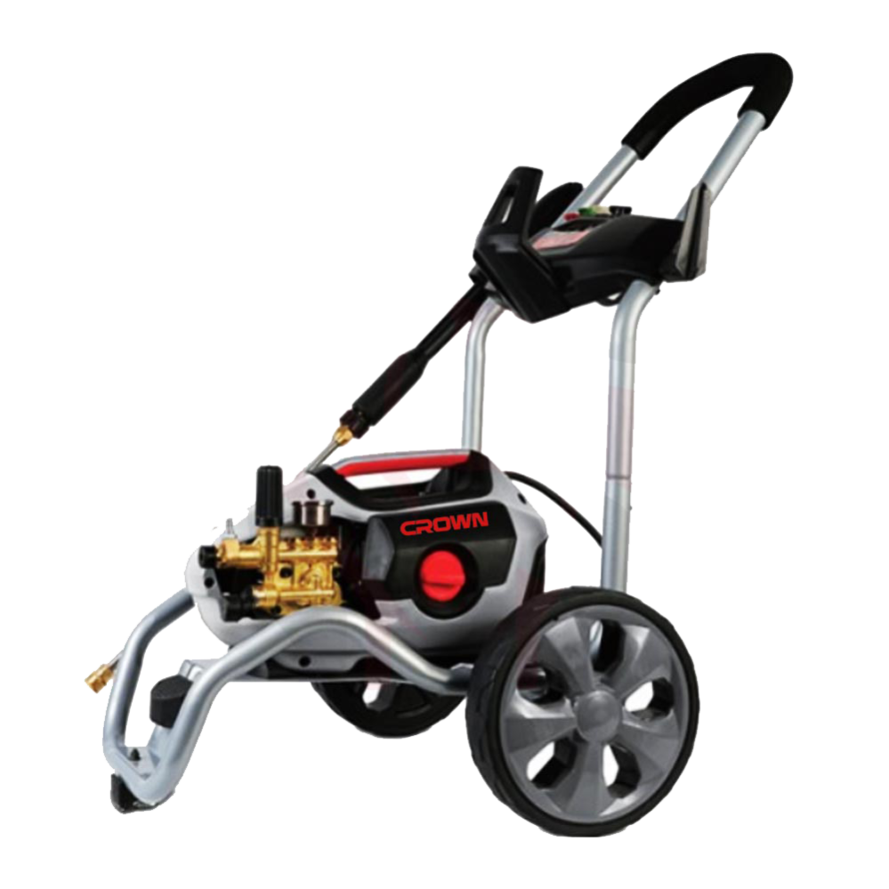 CROWN CT42071 Professional High Pressure Cleaner | 2800W Power | 150 bar | 8.45 L/min | Car Washer | Model: CT42071