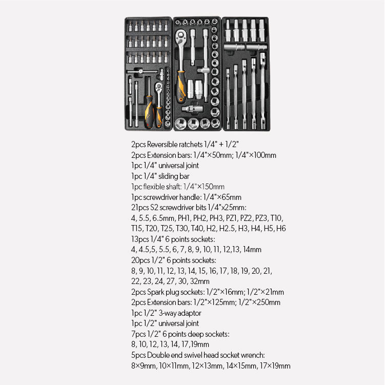 TOLSEN 85410 175Pcs Tools Set, 71kgs Material 5 Drawer Tool Roller Cabinet; 85410_img_3