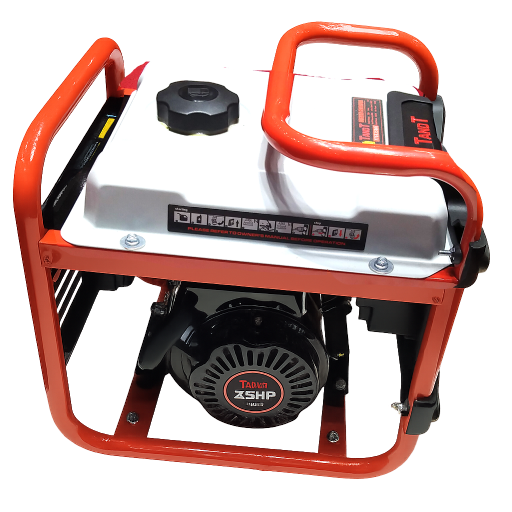 TANDT TTGT1500i Generator Inverter Generator | 900W Rated Power | 1000W Max | 105cc | Portable & Quiet | Model: TTGT1500i
