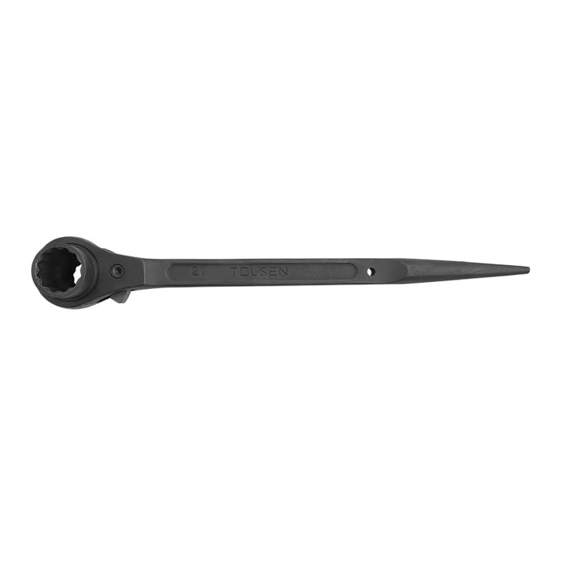 TOLSEN 15293 Scaffold Wrench, 17x21mm, Special Tool Steel, CrV 12-Point Socket, Black Finish | Model: 15293_img_3