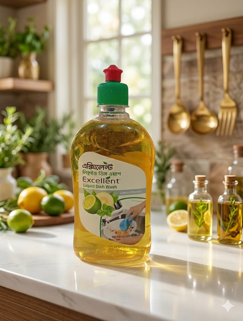 Excellent Dish Cleaner (ডিশ ক্লিনার)- 500 ml