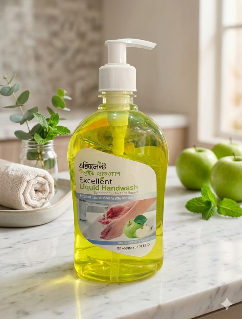 Excellent Hand Wash (Apple Big)(হ্যান্ড ওয়াশ) - 500 ml