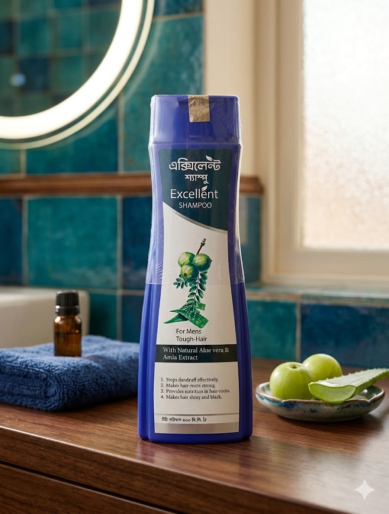 Excellent Shampoo (শ্যাম্পু) 500ml - For Mens