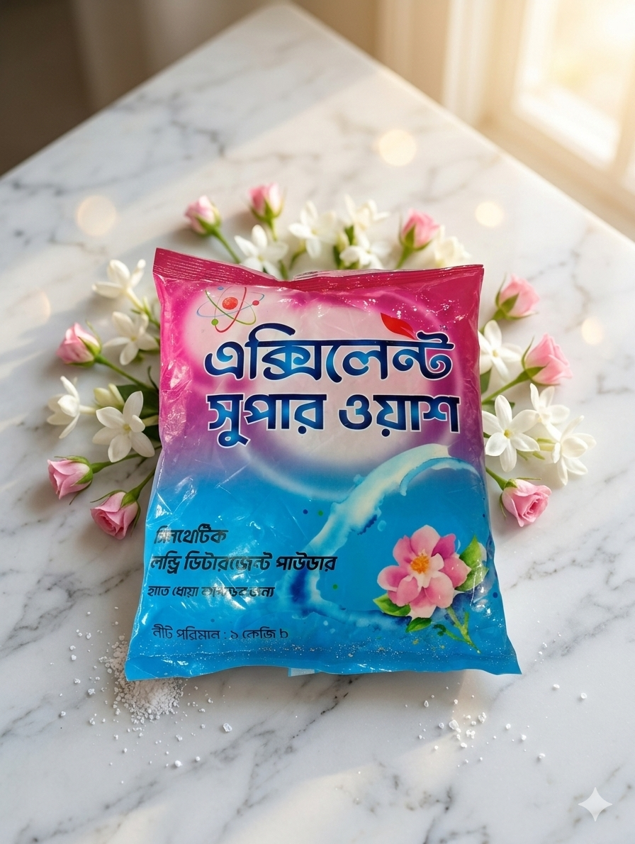 Excellent Super wash (ডিটারজেন্ট) 1kg
