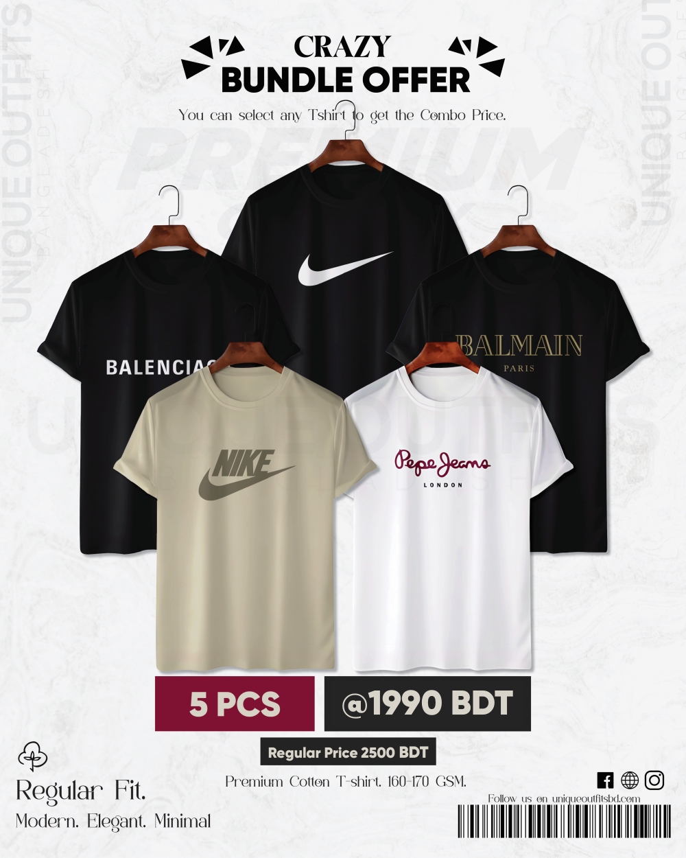 BR55 Luxury Brand Combo T-shirt_img_0