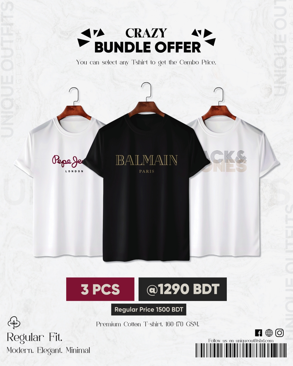 BR34 Luxury Brand Combo T-shirt_img_0