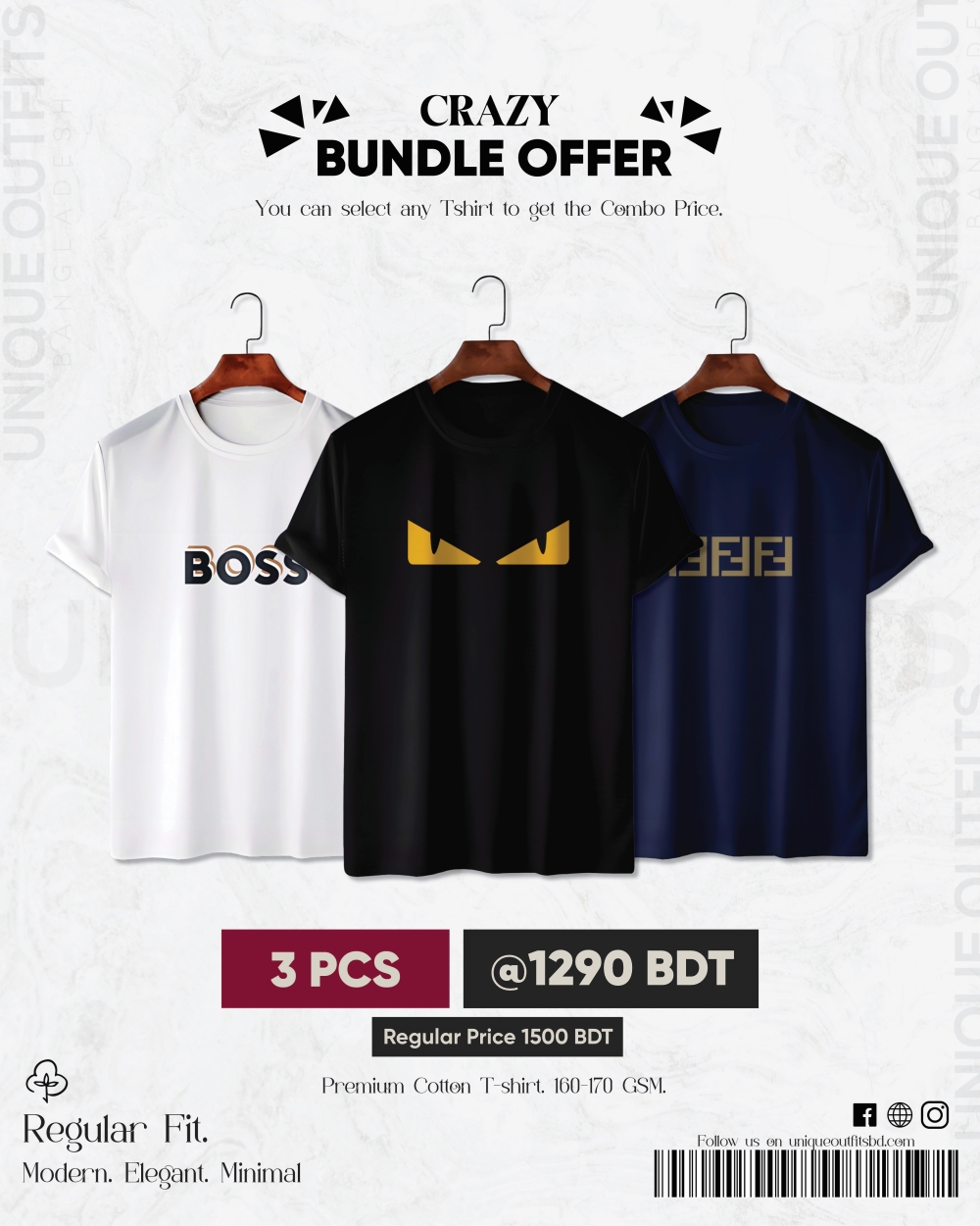 BR38 Luxury Brand Combo T-shirt_img_0