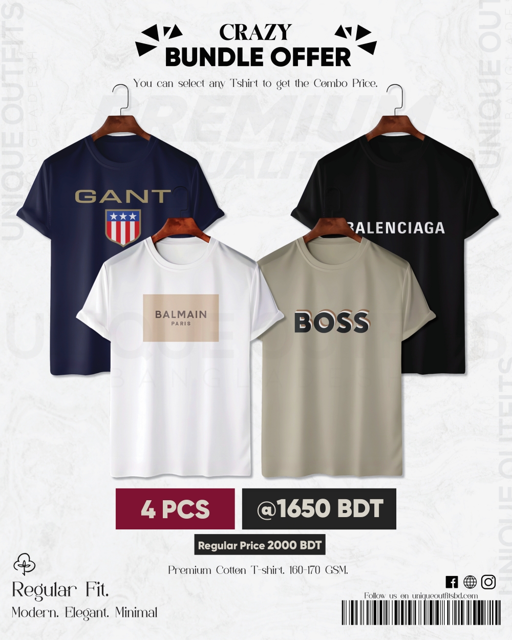 BR44 Luxury Brand Combo T-shirt_img_0