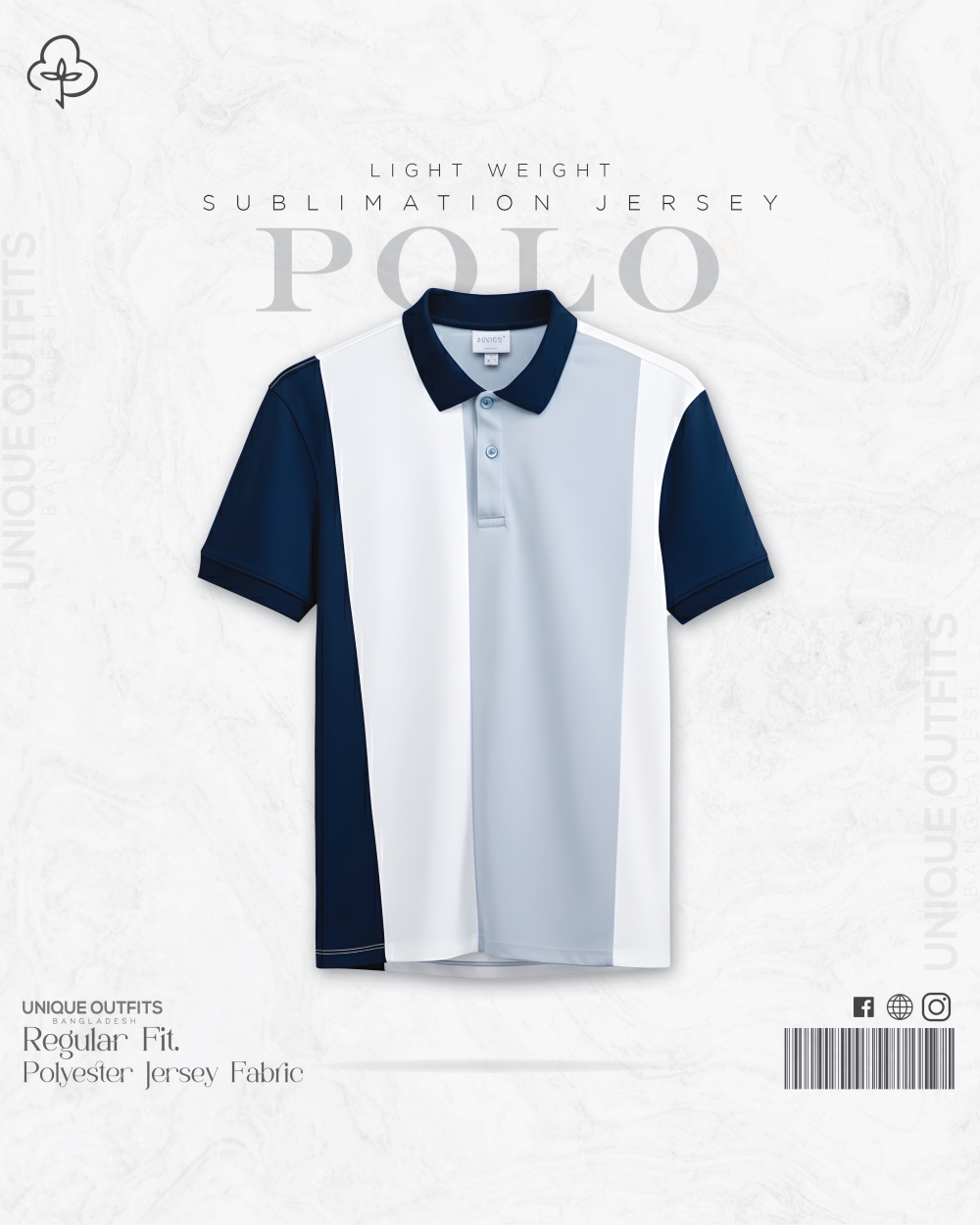 PL38 China P.P Sublimation Premium Polo T-Shirt_img_4