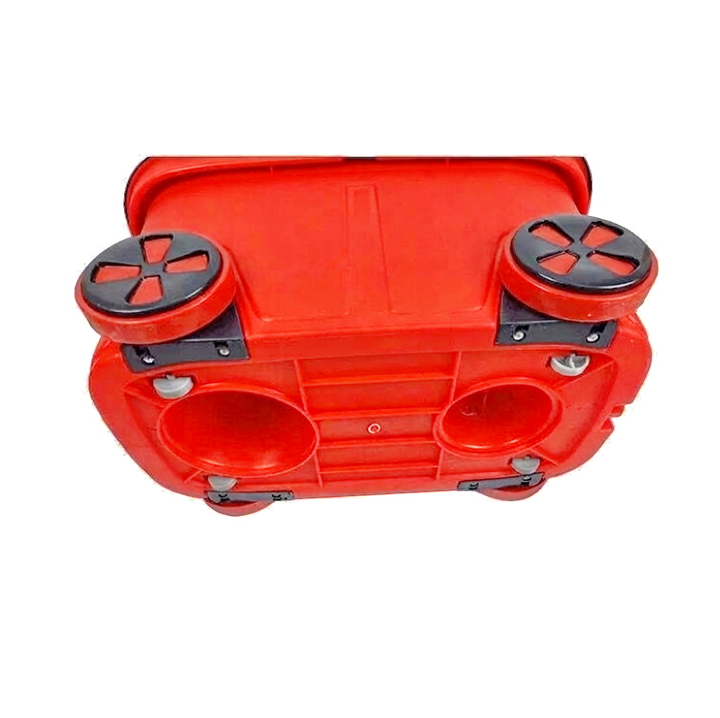 Proclean 8 Wheels SS Mop Head Premium Spin Mop RM-0582_Red_img_1