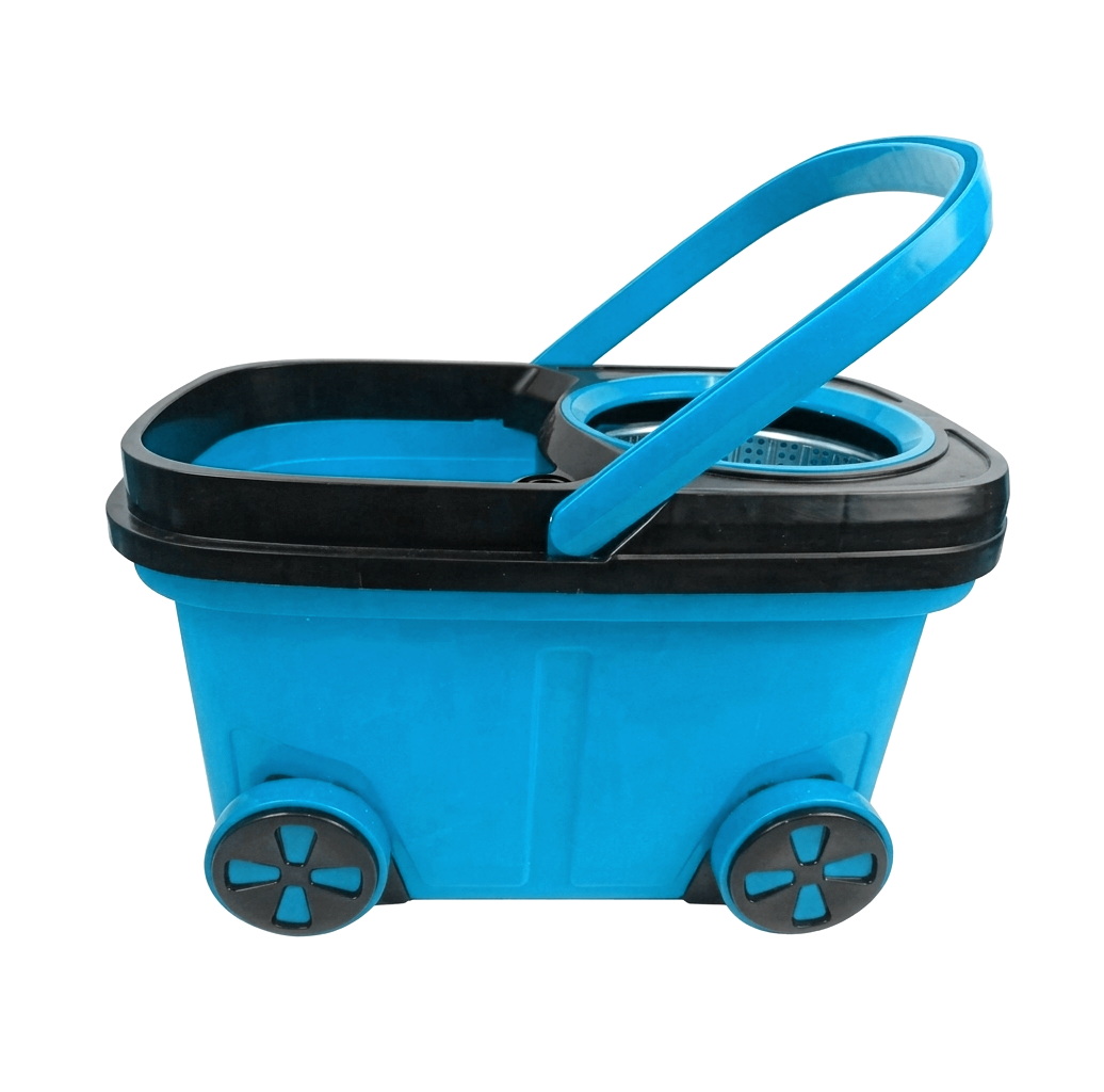 Proclean 8 Wheels SS Mop Head Premium Spin Mop RM-0582_Blue_img_3