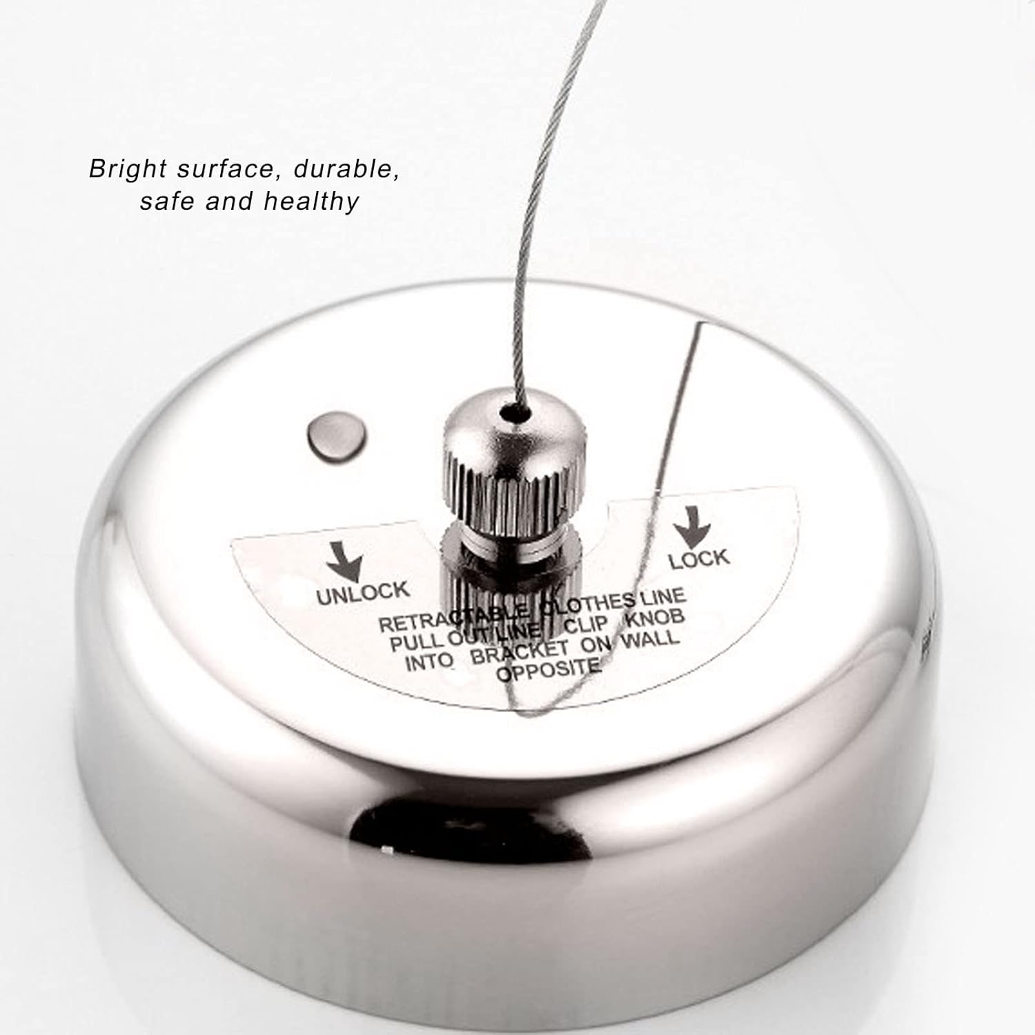 Proclean Stainless Steel Wall Mounted Retractable Clothesline_CL-2906_img_7