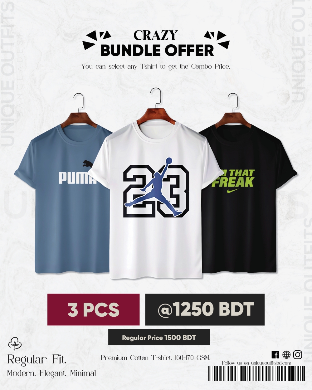 BR312 Premium Brand T-shirt