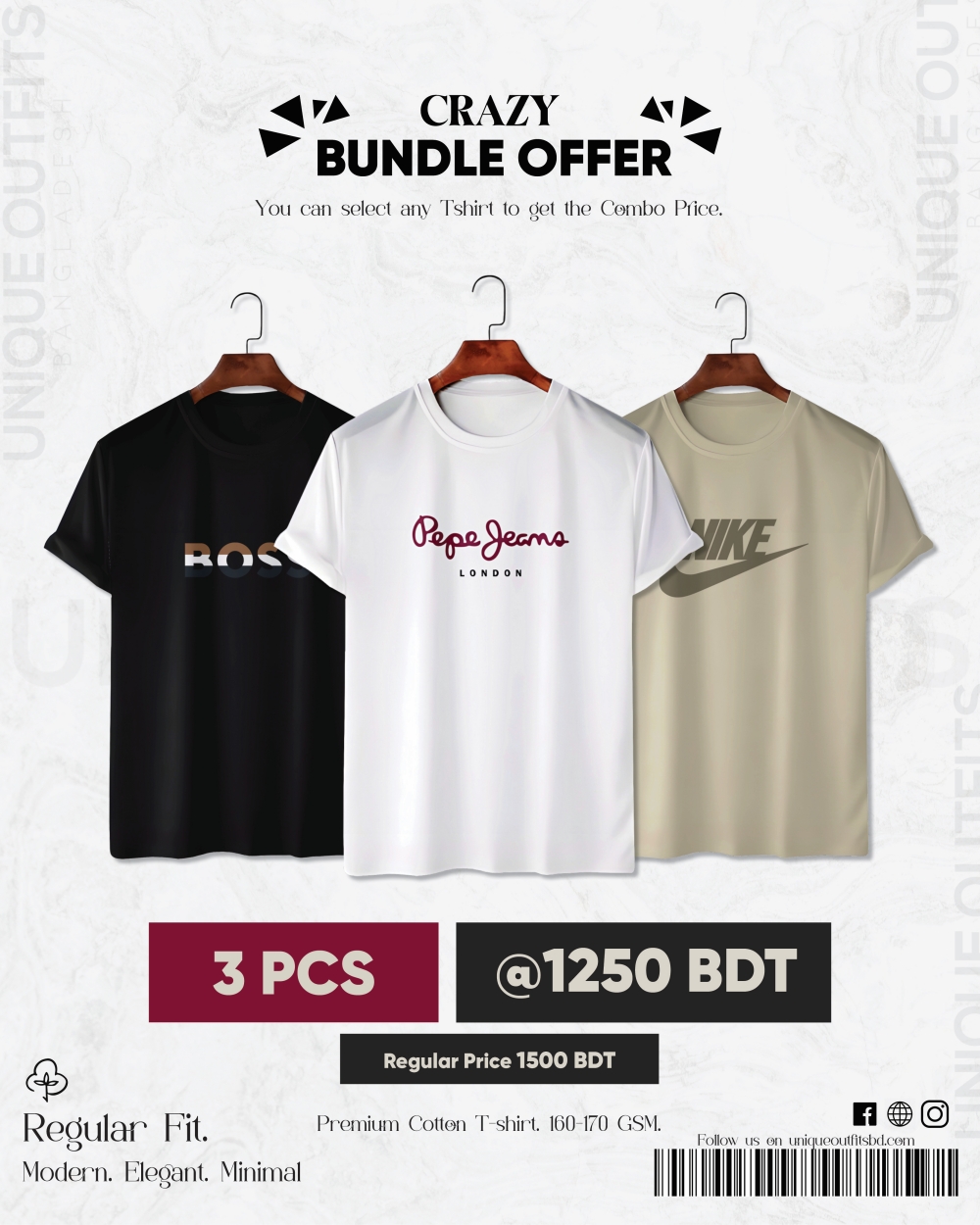 BR314 Premium Brand T-shirt