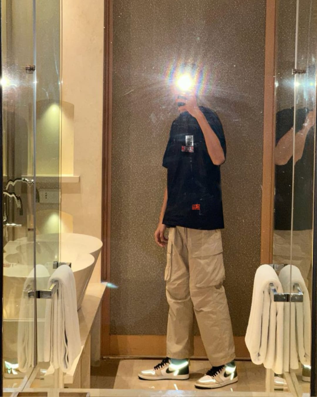 Fragile oversized black t-shirt_img_1