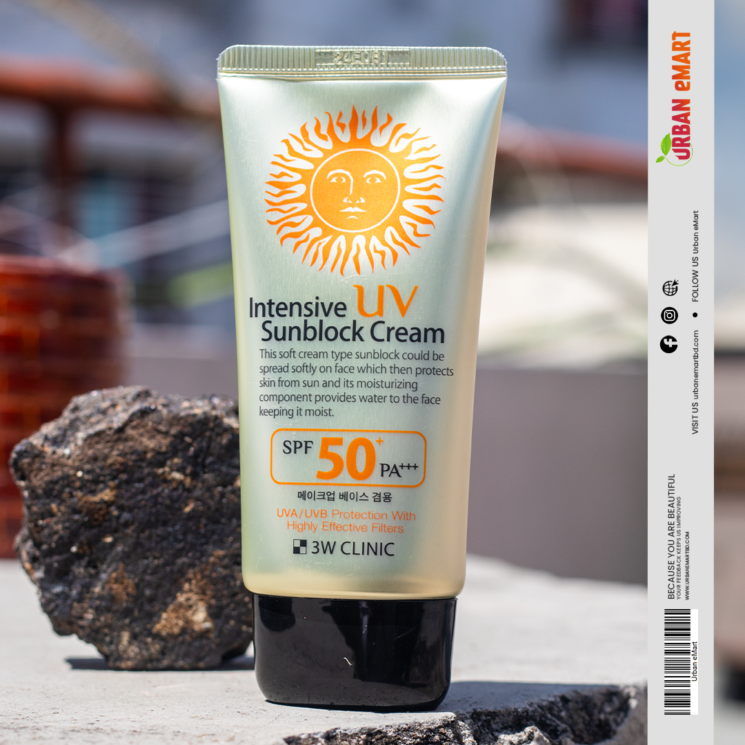 3W Clinic Intensive UV Sunblock Cream SPF50 PA+++ 70ml_img_0