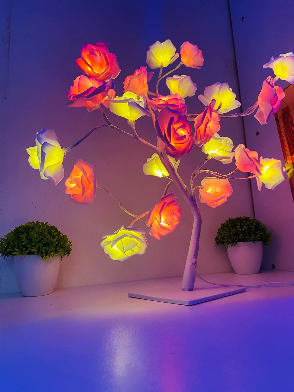 24 LED Rose Flower Tree Lamp_img_2