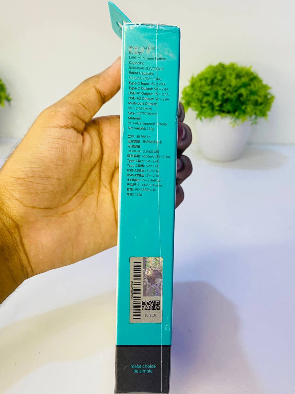 Joyroom jr PBF12 2.4A LED PowerBank 22.5W_img_6