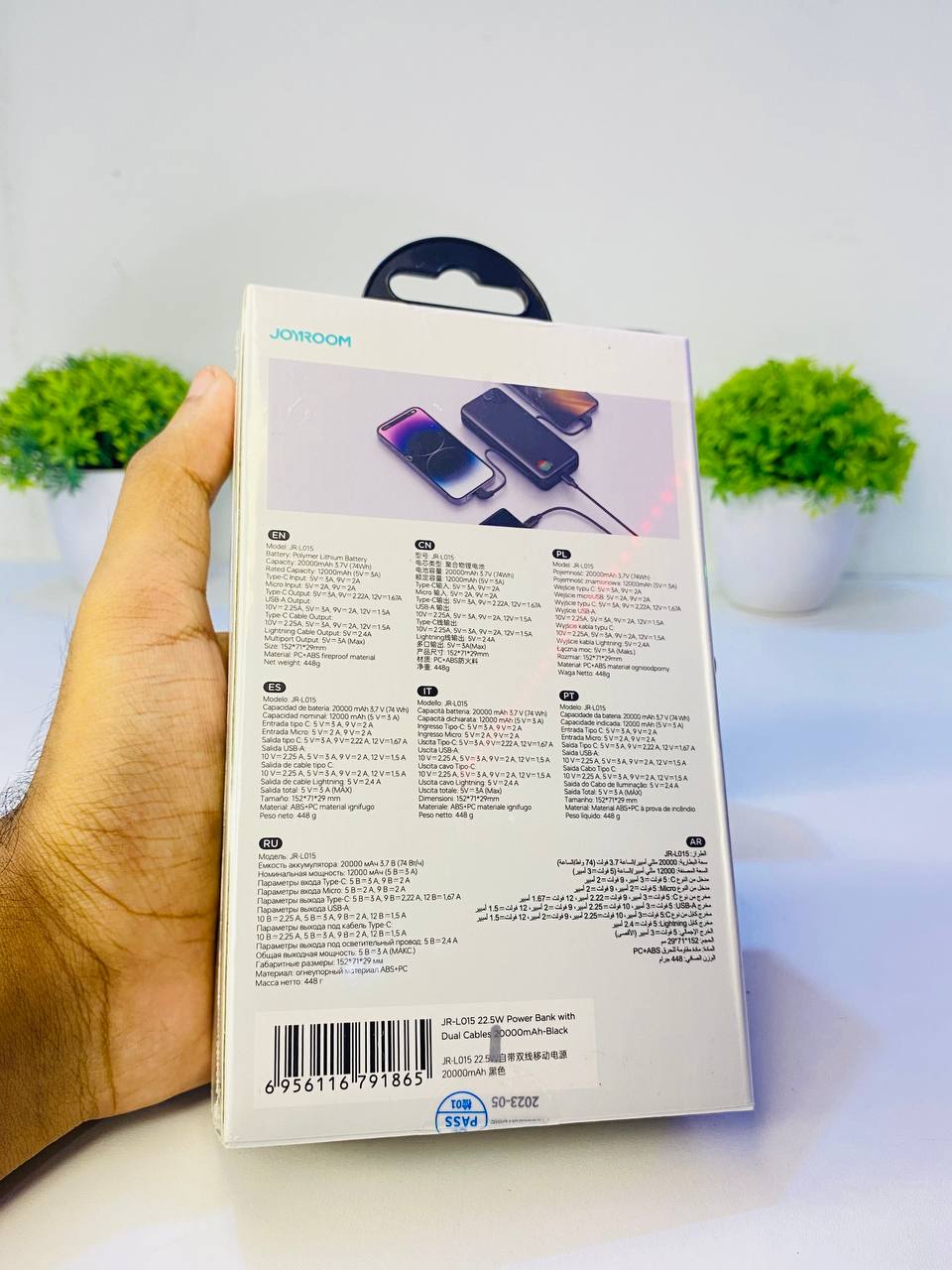 Joyroom LO15 PowerBank (20000mAh)🔋_img_7