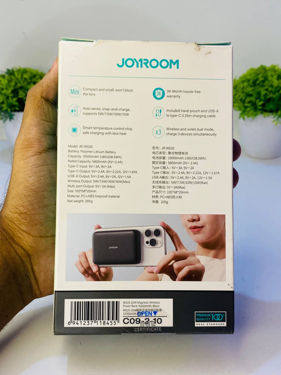 Joyroom WO20 Wireless PowerBank🔋 (Premium)_img_5