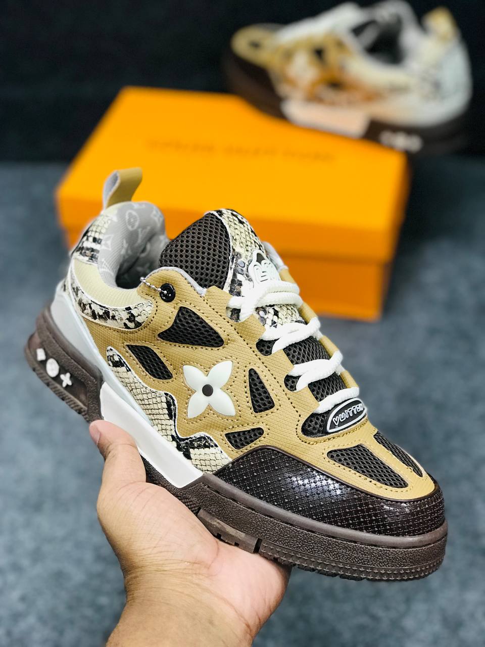 Louis Vuitton Skate Sneaker Snakeskin_img_0