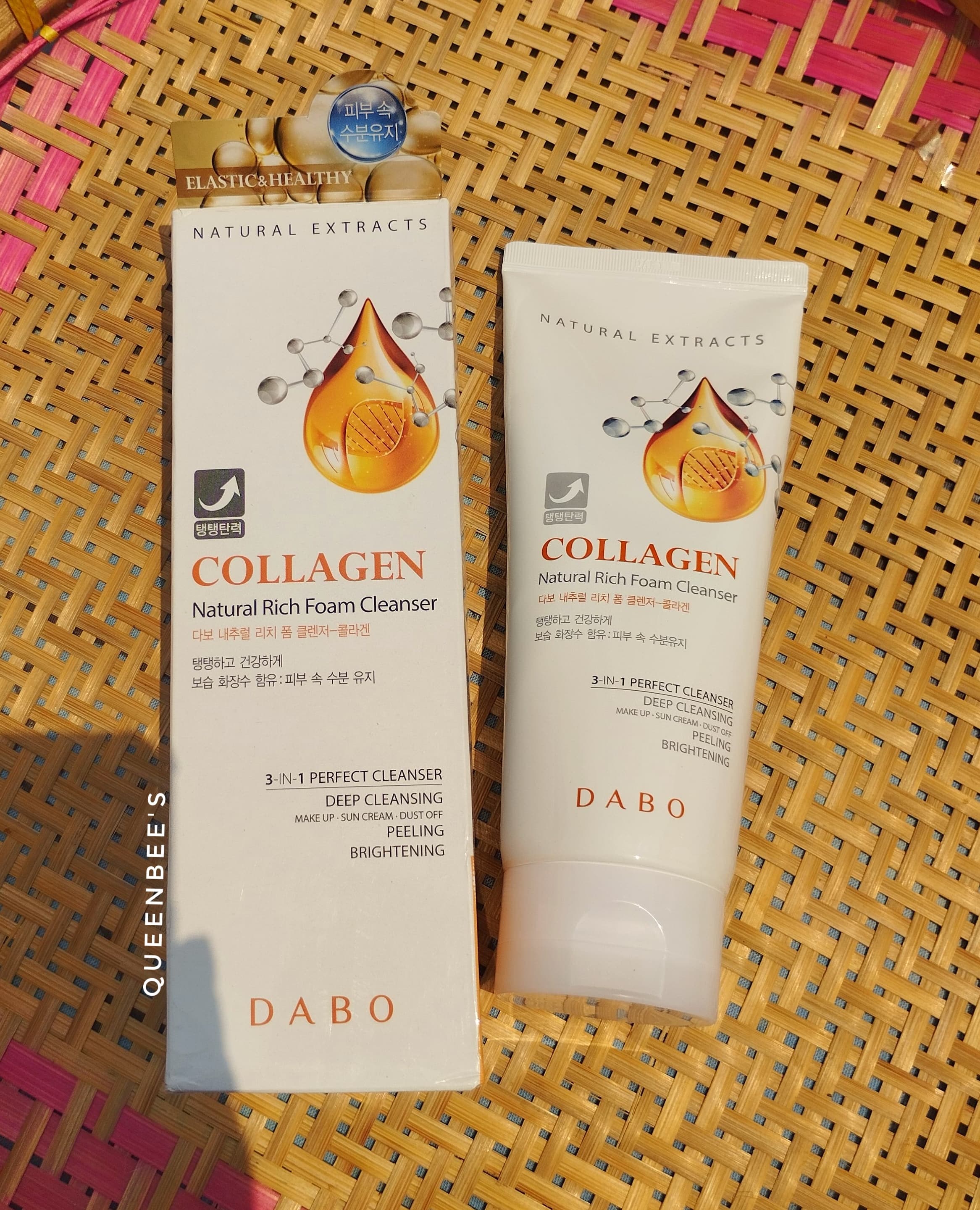 Dabo Collagen Natural Rich Foam Cleanser