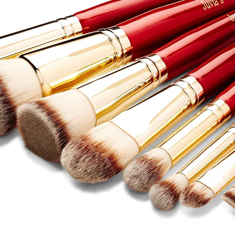 Juvia’s Place – 9 Professional Pro Red Makeup Brush Set_img_1