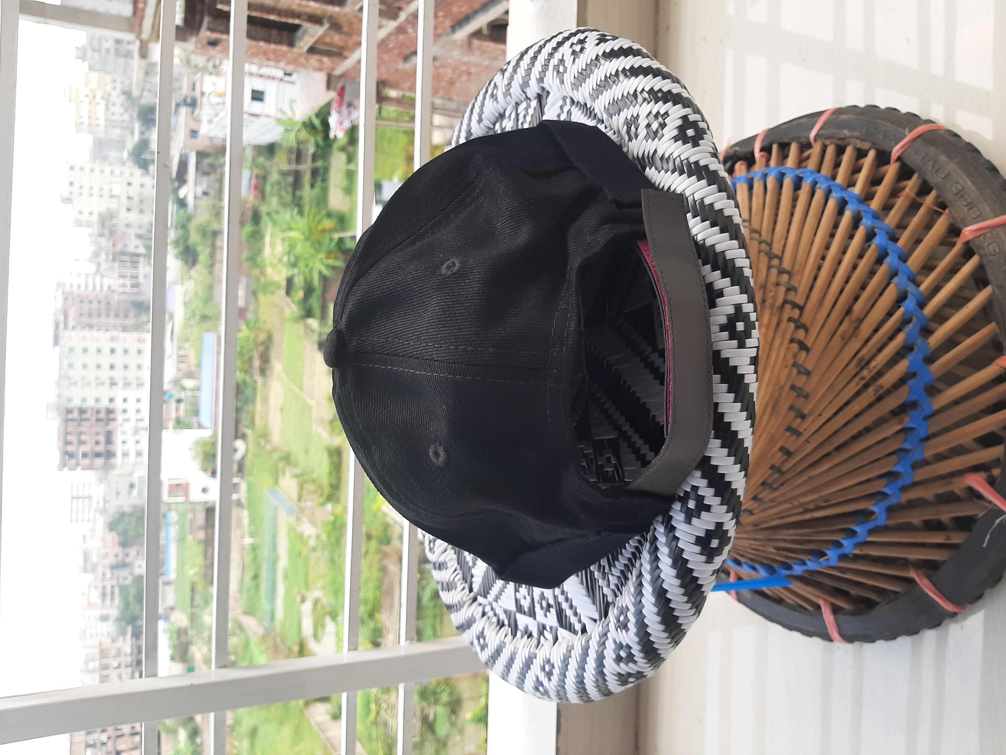 ব্রিমলেস ফুল ব্লাক ক্যাপ_img_2