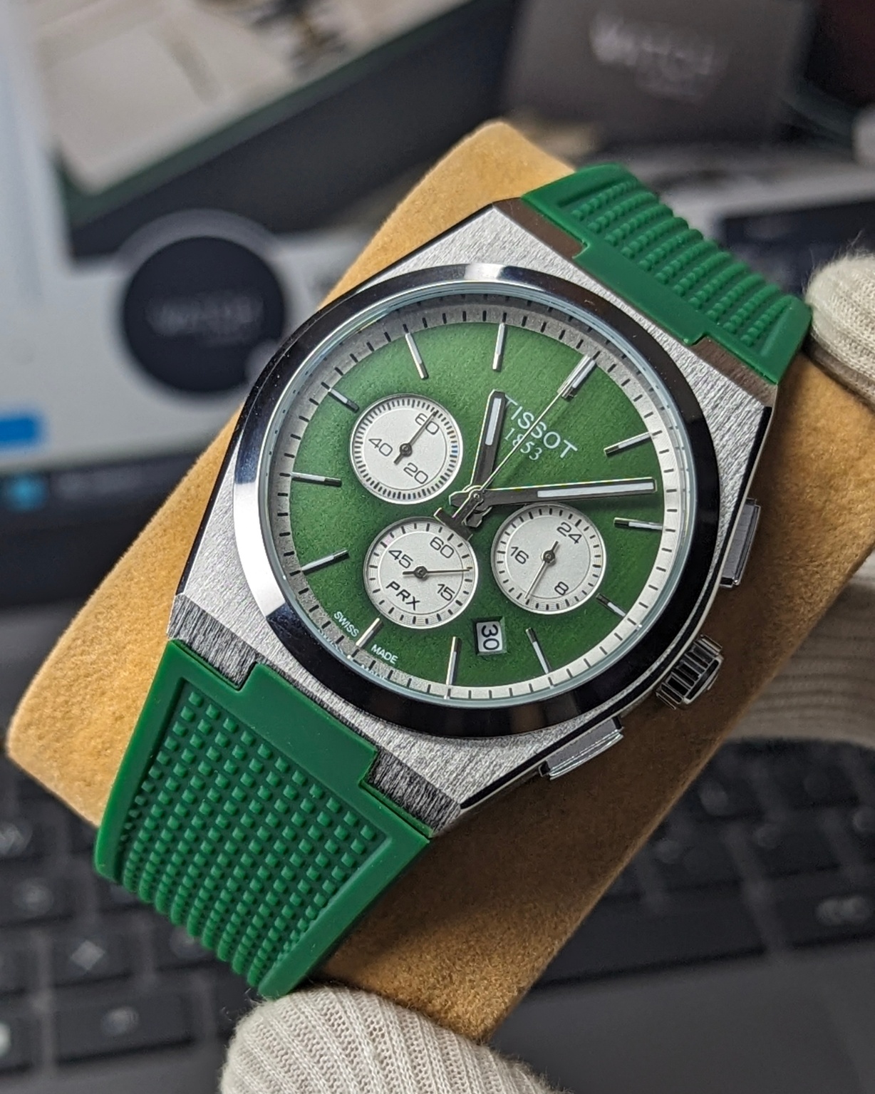 Tissot Chronograph Green S Watch