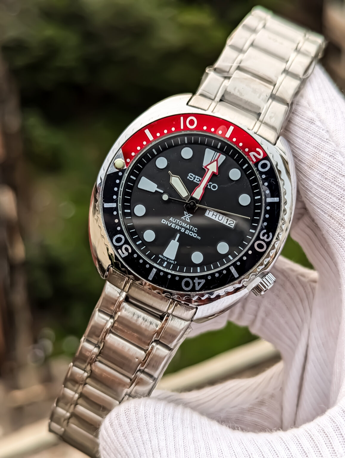 Seiko Turtle BR Quartz Watch