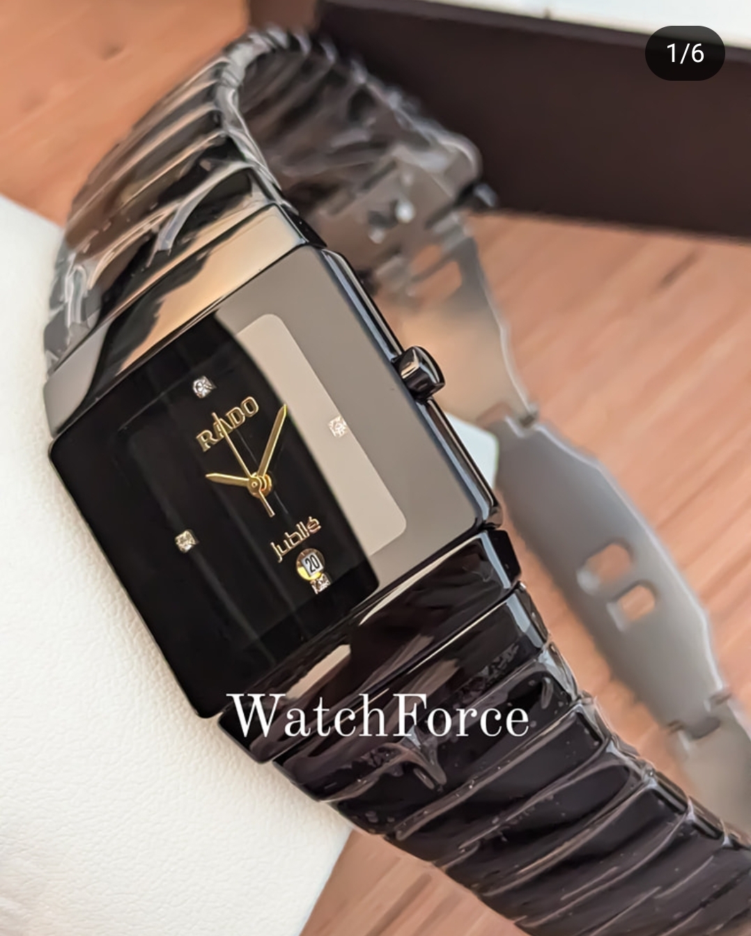 Rado Black Ceramic Quartz Watch