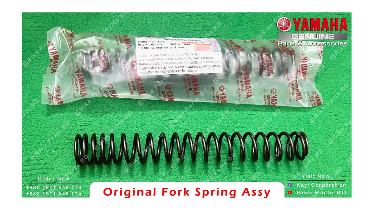Fork Spiring Assy (2 Pcs) Yamaha FZS V1, FZS V2, FZS V3, FZS V4, & Fazer V1 Fazer V2 bike._img_1