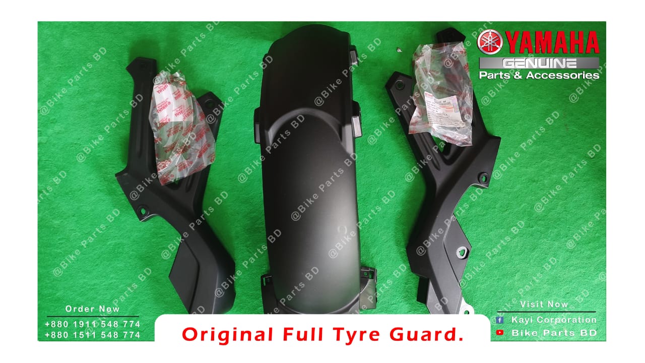 Full Tyre Guard for Yamaha FZS V1, FZS V2, FZS V3, FZS V4, Fazer V1, Fazer V2 Bike_img_1
