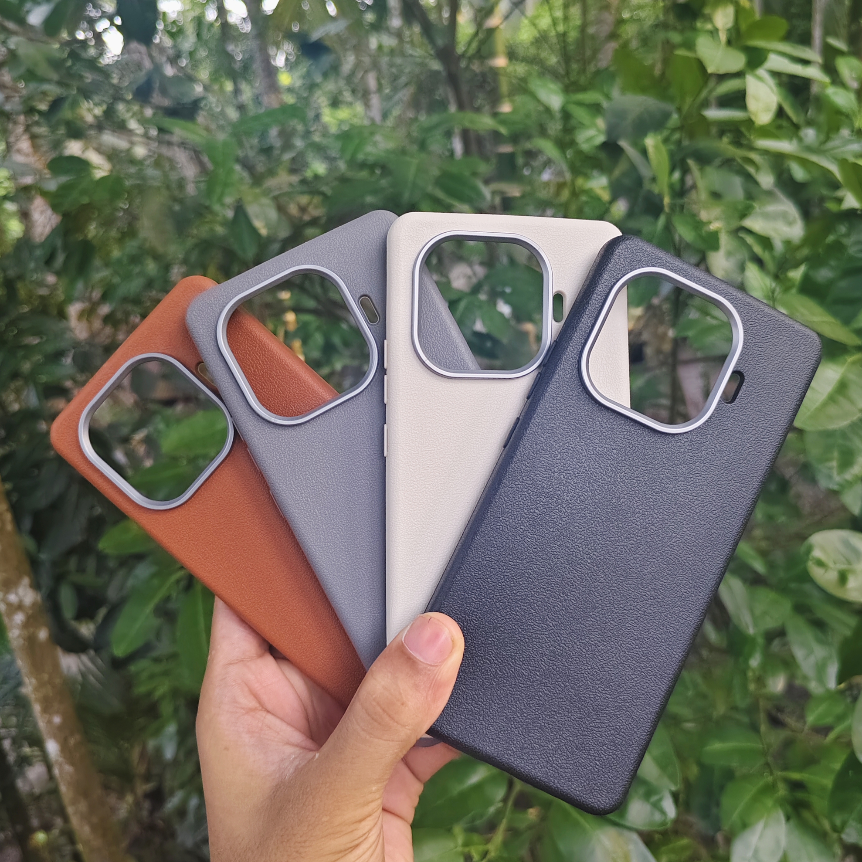 IQOO Z9Turbo solid color anti-fall soft shell simple full-edge protective cover_img_0