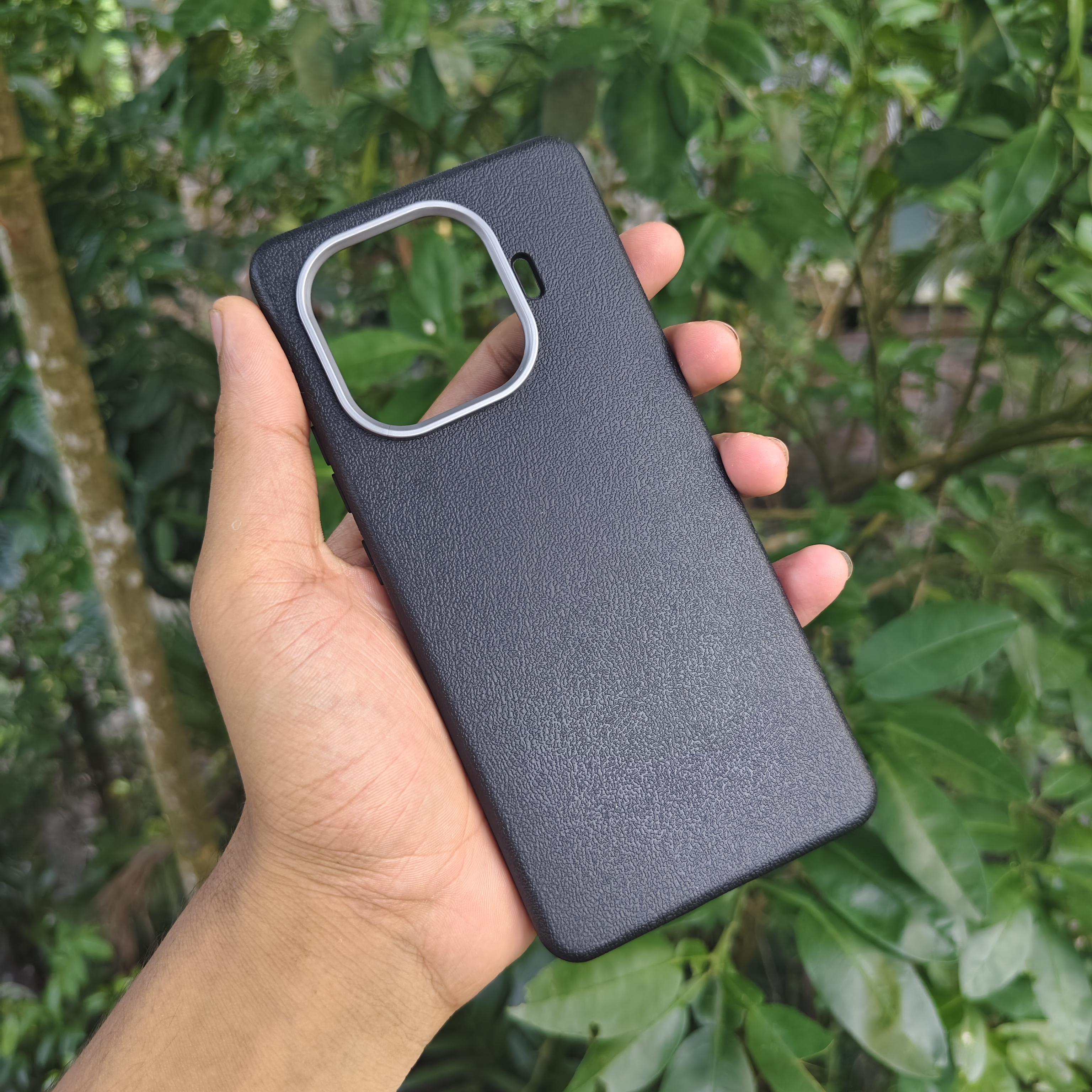 IQOO Z9Turbo solid color anti-fall soft shell simple full-edge protective cover_img_3